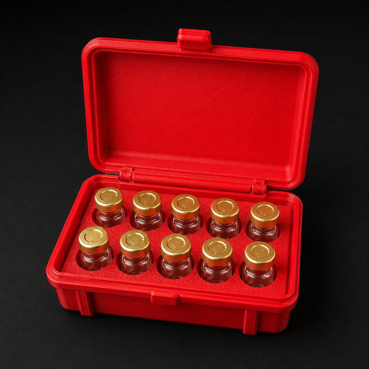 10-Slot 3mL Vial Storage Case
